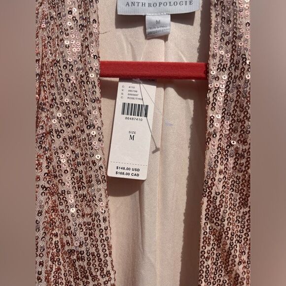 Anthropologie Mare Mare Sequin Duster NWT - Picture 7 of 13